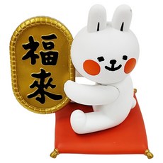 YENDAR 研達 招財公仔 懶散兔, 1個