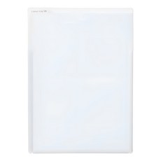 KING JIM Loose leaf IN 活頁紙收納袋 204x278x8mm, 透明白, 1個
