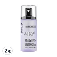 CaTRICe 卡翠絲 Prime&Fine 舒活持妝噴霧, 50ml, 2瓶