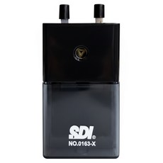 SDI 手牌 經典型金屬削鉛筆機 0163P-X, 珠光白藍, 1個