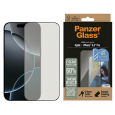 PanzerGlass 智慧型手機 2.5D 螢幕保護貼 iPhone 16 Pro 抗炫 抗藍光 Tempered Glass 6.3吋 2024