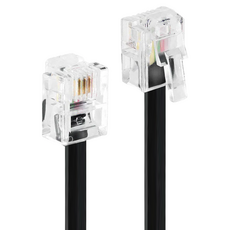 Neon 台灣霓虹 無氧銅線 4芯電話扁平線 20米 28AWG RJ11 6P4C, UL20251