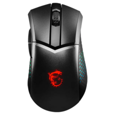 MSI 微星 CLUTCH 電競 Wireless 輕量化 RGB PAW-3395 滑鼠 黑色 26000dpi GM51