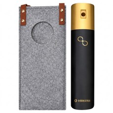 中保防災科技 滅火噴霧 鋰電池 + 滅火噴霧專用掛袋 灰色 ZB-03-54+ZB-03-16, 600g, 1套