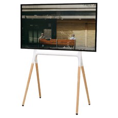 voar 寬版移動式畫架型電視立架, VET-005WH