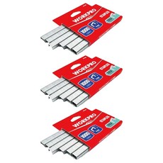 WORKPRO 手動釘槍針 T50 6mm WP223006 1000入, 3個