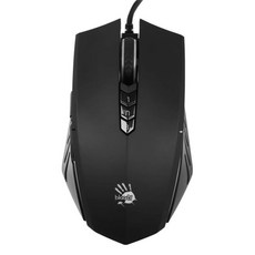 A4TECH 雙飛燕 bloodY 血手幽靈 bloodY 血手幽靈 電競 Wired 滑鼠 黑色 3200DPI V8 8鍵 RGB lighting 人體工學 左右手設計
