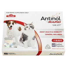 ANTINOL Rapid 酷版 犬用, 1盒, Joints, 60顆