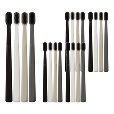 NARD 竹炭雙重細軟毛牙刷組 20支 1盒