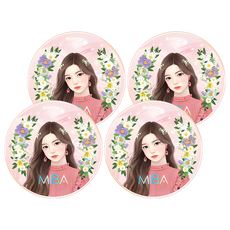 미바 왕쿠션 시즌2 25g, 23호 차분한 피부, 4개