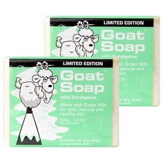 澳洲 Goat 羊乳皂 尤加利, 100g, 2個