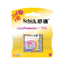 Schick 舒適牌 舒絲仕女除毛刀片, 3入, 1盒