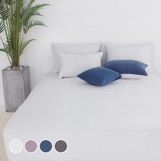 BED&DECO 素色鬆緊帶式床包