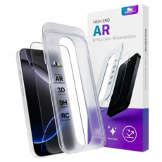 Healing Shield High-End AR 手機 鋼化玻璃 螢幕保護貼 iPhone 16 Pro 全覆蓋 9H硬度 抗反光 防指紋 疏油塗層 透明 1組