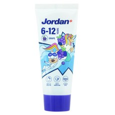 JORDAN清新水果味兒童牙膏, 75g, 1入, 1條