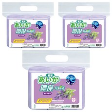 愛家 環保分解袋 薰衣草香氛, 15L, 3包
