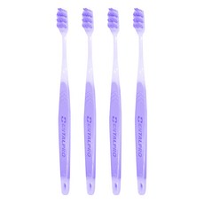 DENTALPRO 超極細毛牙刷 3列 軟毛 C321 顏色隨機, 1入, 4支