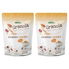 統一生機 脆穀優果麥片經典優果, 240g, 2包
