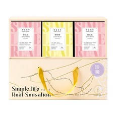 SIMPLEREAL 想望咖啡 珍稀藝伎掛耳禮盒 30包, 1盒, 藝伎特調 晴梨嶼15包 + 藝伎特調 春花荔15包
