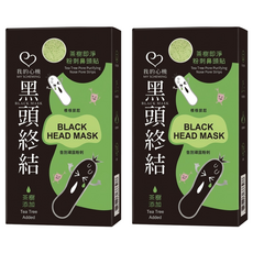 MY SCHEMING 我的心機 粉刺鼻頭貼 茶樹即淨, 10入, 2組