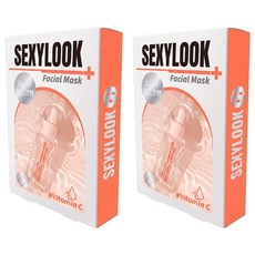 SEXYLOOK 西西露 韓國玻尿酸保濕嫩白原液面膜 27ml, 5入, 2組