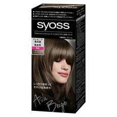 syoss 絲蘊 台灣公司貨 沙龍蓋白染 白髮專用染髮劑, 1盒, 3A時尚冷灰
