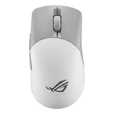 ASUS 華碩 ROG Keris Wireless AIMPOINT 電競 Wireless 滑鼠 白色 P709 RGB Lighting 左右手通用 光學感測器 3鍵 三模 相容 Windows PC/macOS