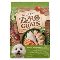 TOMA-PRO 優格 室內成犬適用 低活動量體重管理配方零穀乾糧 小顆粒, 雞肉, 6.8kg, 1袋