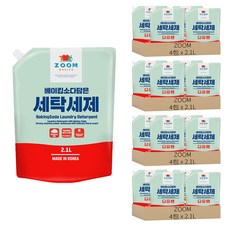 ZOOM 小蘇打洗衣精, 2.1L, 16包