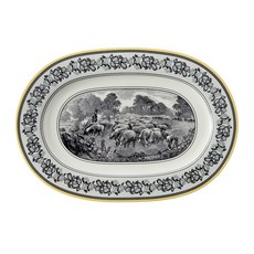 Villeroy&Boch Audun Farm 橢圓盤, 混合色, 1個