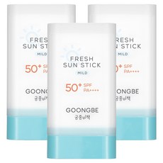 GOONGBE 宫中秘策 溫和清爽防曬棒 SPF50+ PA++++, 23g, 3條