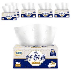 倍潔雅 好韌真 三層抽取式衛生紙, 6包, 1袋