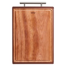 OOU W2Y-Plus 烏檀木PP雙面抗菌砧板, 原木色, 1個