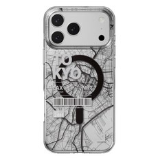 MAGEASY Urban M 防摔 手機殼 iPhone 17 Pro Max 3D視覺 東京 透明色 + 黑色 1個