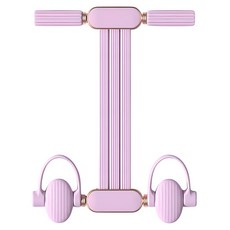 MICHAEL FITNESS 麥克健身 90磅可調 腳蹬拉力器 流線款, 紫色, 1條
