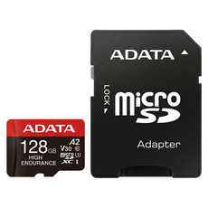 ADATA 威剛 A2 MicroSD 攝錄專用 記憶卡 AUSDX128GUI3V30SHA2-RA1, 128GB, 1個