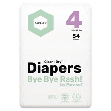 PARASOL 新科技水凝尿布 工藝升級版 4號 9~14kg, L, 54片