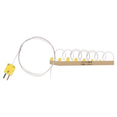 JIAHON 嘉鴻 K型熱電偶測溫線 回溫爐/高溫用 TTK36 K頭 + 線 + 點焊 120cm, 10捲
