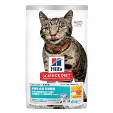 Hill's 希爾思 SCIENCE DIET 成貓 完美體重特調食譜 乾飼料, 雞肉 + 米, 1.36kg, 1袋