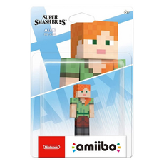 Nintendo 任天堂 amiibo 明星大亂鬥系列 amiibo公仔 愛莉克斯, NVL-001, 綠色 + 棕色 + 米色, 1個