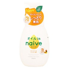 Kracie 葵緹亞 naive 娜艾菩 台灣公司貨 沐浴泡泡 超保濕, 600ml, 1瓶