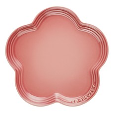LE CREUSET 花型盤, 鮭魚粉, 1個