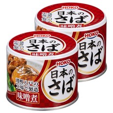 HOKO 寶幸 味噌鯖魚罐, 190g, 2罐