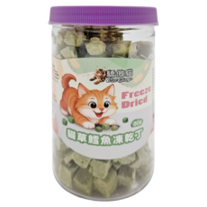 Cat Glory 驕傲貓 貓草鱈魚凍乾丁, 80g, 1罐, 鱈魚