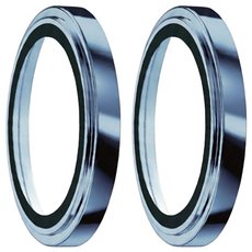 imos 藍寶石鏡頭保護鏡 鋁合金材質 藍色 2顆, 1套