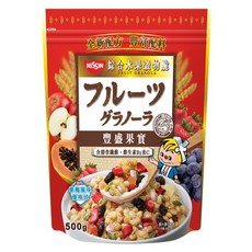 NISSIN 日清 豐盛果實綜合水果穀物脆, 500g, 1包