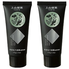 tsaio 上山採藥 黑頭毛穴面膜 淨速升級版 40g, 1入, 2條