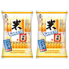 旺旺 米CHEESE 起司米果 奶素, 105g, 2袋
