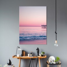 WEMODERN 帆布室內裝飾畫框 日落之前 3