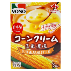VONO 醇緻原味 玉米濃湯 3包, 57.6g, 1盒